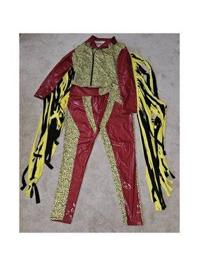 Macho Man Randy Savage WWE Halloween Costume Youth XL Jacket Top Pants READ